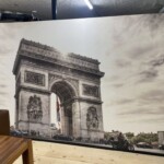 Hier konnten wir 3 sehr schöne Fototapeten Tapezieren. TA01