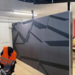 Hier konnten wir 3 sehr schöne Fototapeten Tapezieren. TA02